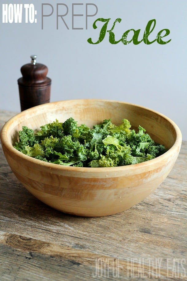 How to Prep Kale #kale #kalerecipes #kalemassage