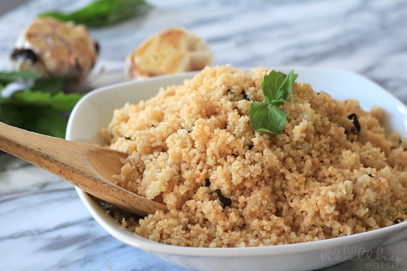 Roasted Garlic & Herb Whole Wheat Couscous Image of Roasted Garlic & Herb Whole Wheat Couscous