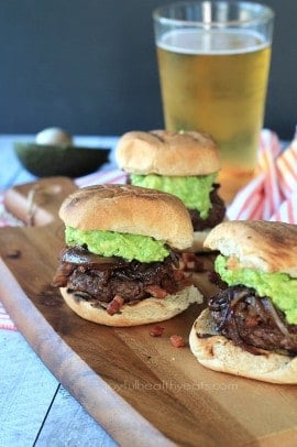 Mouthwatering Gourmet "Cowboy" Slider , ah-mazing! | purewellnessjourneyclub.com #burgers
