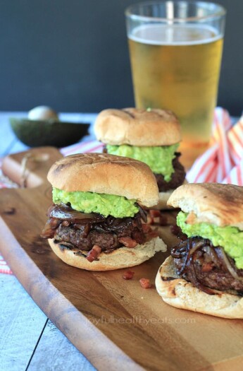 Mouthwatering Gourmet "Cowboy" Slider , ah-mazing! | purewellnessjourneyclub.com #burgers