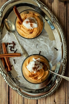 No Bake Pumpkin Cheesecake with Gingersnap Pecan Crust - creamy, comforting, and pumpkin heaven! Easy make ahead dessert. | purewellnessjourneyclub.com