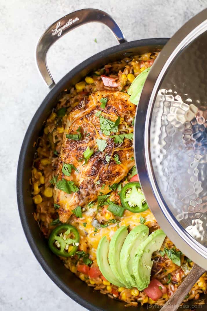 One Pan Southwestern Chicken and Rice Image of One Pan Southwestern Chicken and Rice