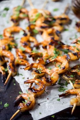 Image of Honey Garlic Grilled Shrimp
