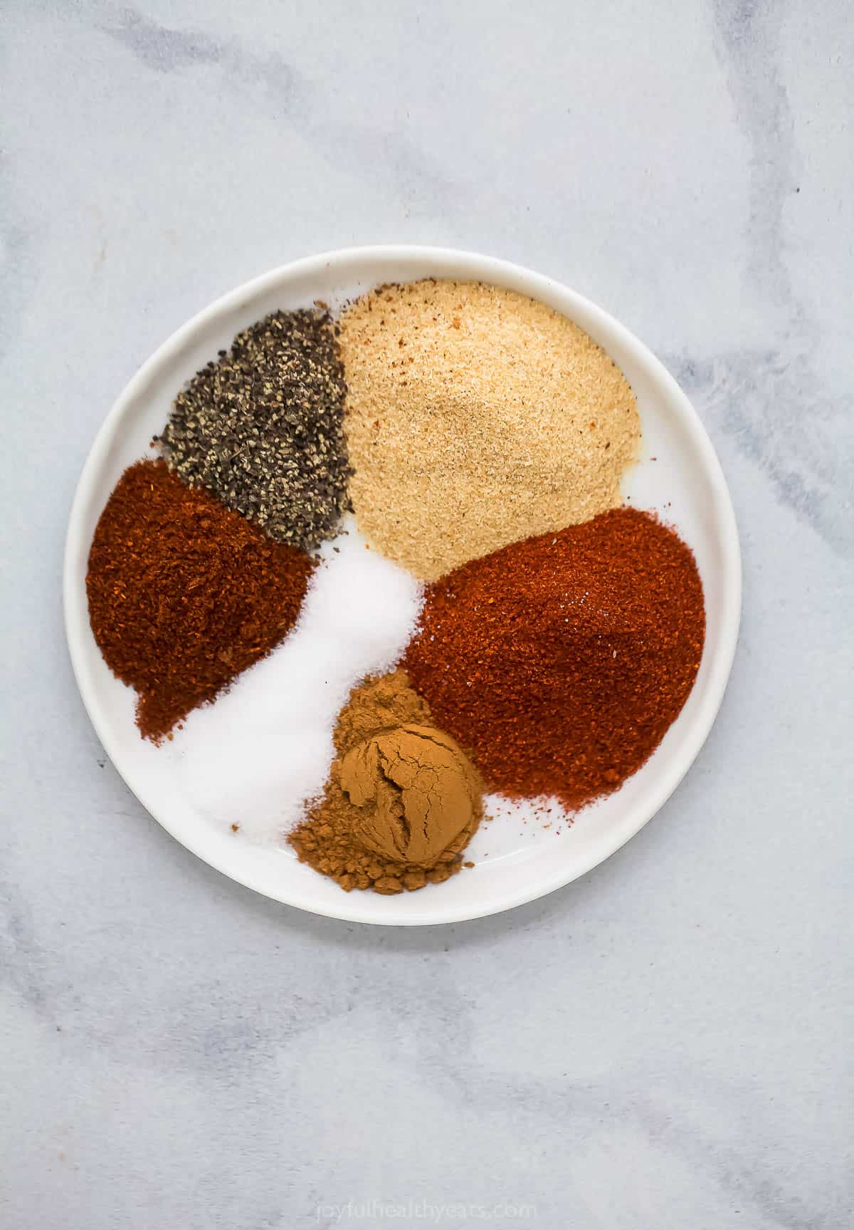 Spices for the ribs.