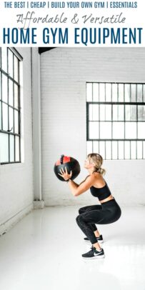 pinterest collage for home gym workout equipment