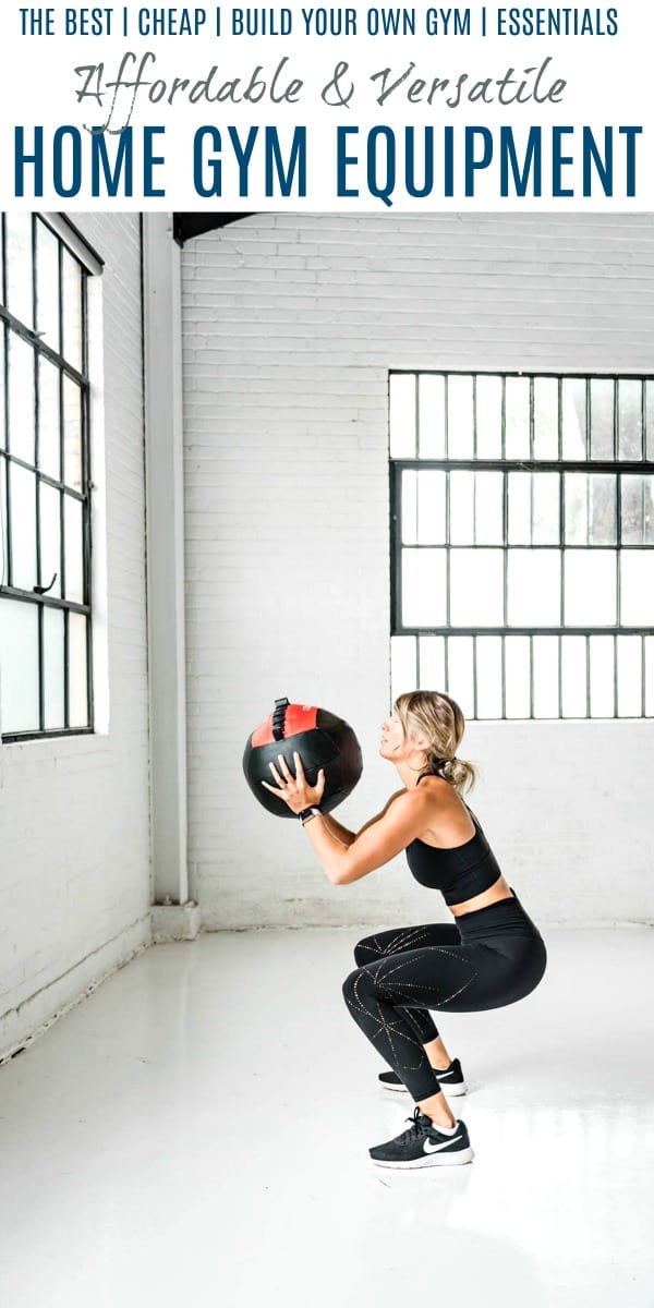 Pinterest collage for Affordable & Versatile Home Gym Equipment