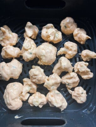 battered cauliflower wings in air fryer