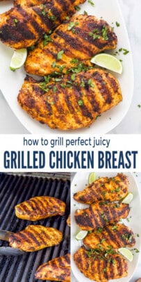 pinterest image for How to Grill Chicken Breast Flawlessly Every Time