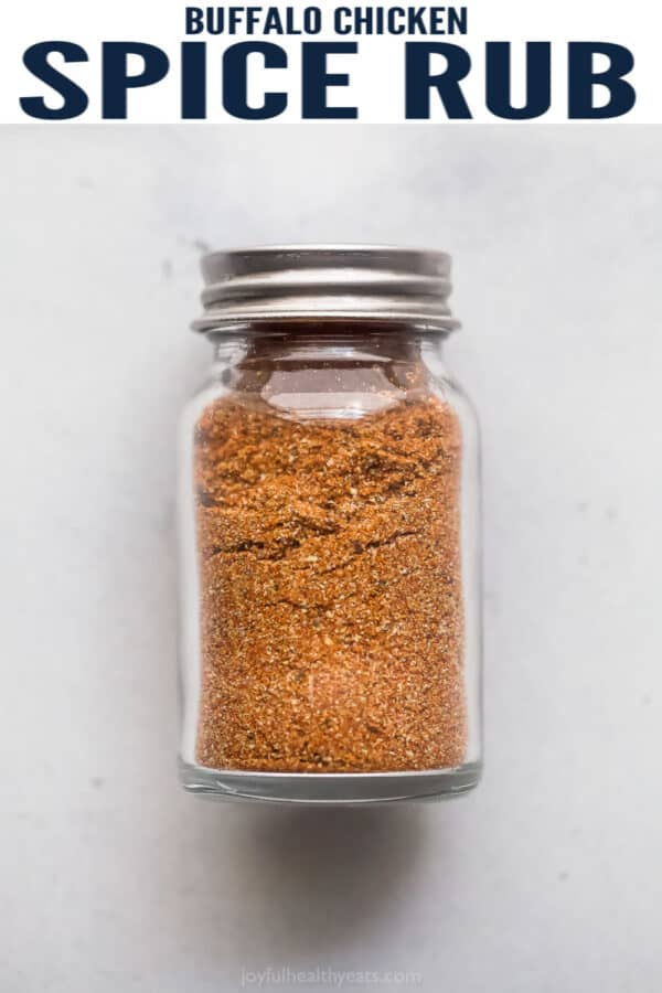 pinterest image for Buffalo Chicken Spice Rub