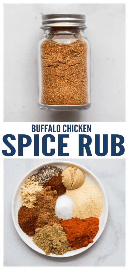 pinterest image for Buffalo Chicken Spice Rub